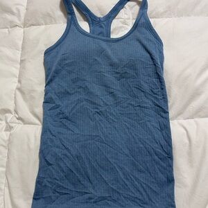 lululemon athletica Blue Tank Top